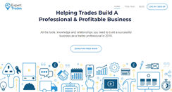 Desktop Screenshot of experttrades.com